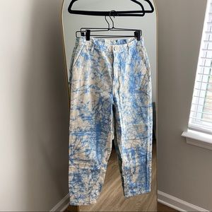 Rachel Comey for Target Blue Tie Dye Jeans